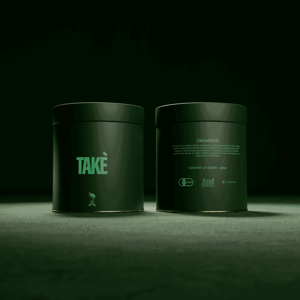 TAKÈ MATCHA OKUMIDORI - SINGLE CULTIVAR CEREMONIAL MATCHA
