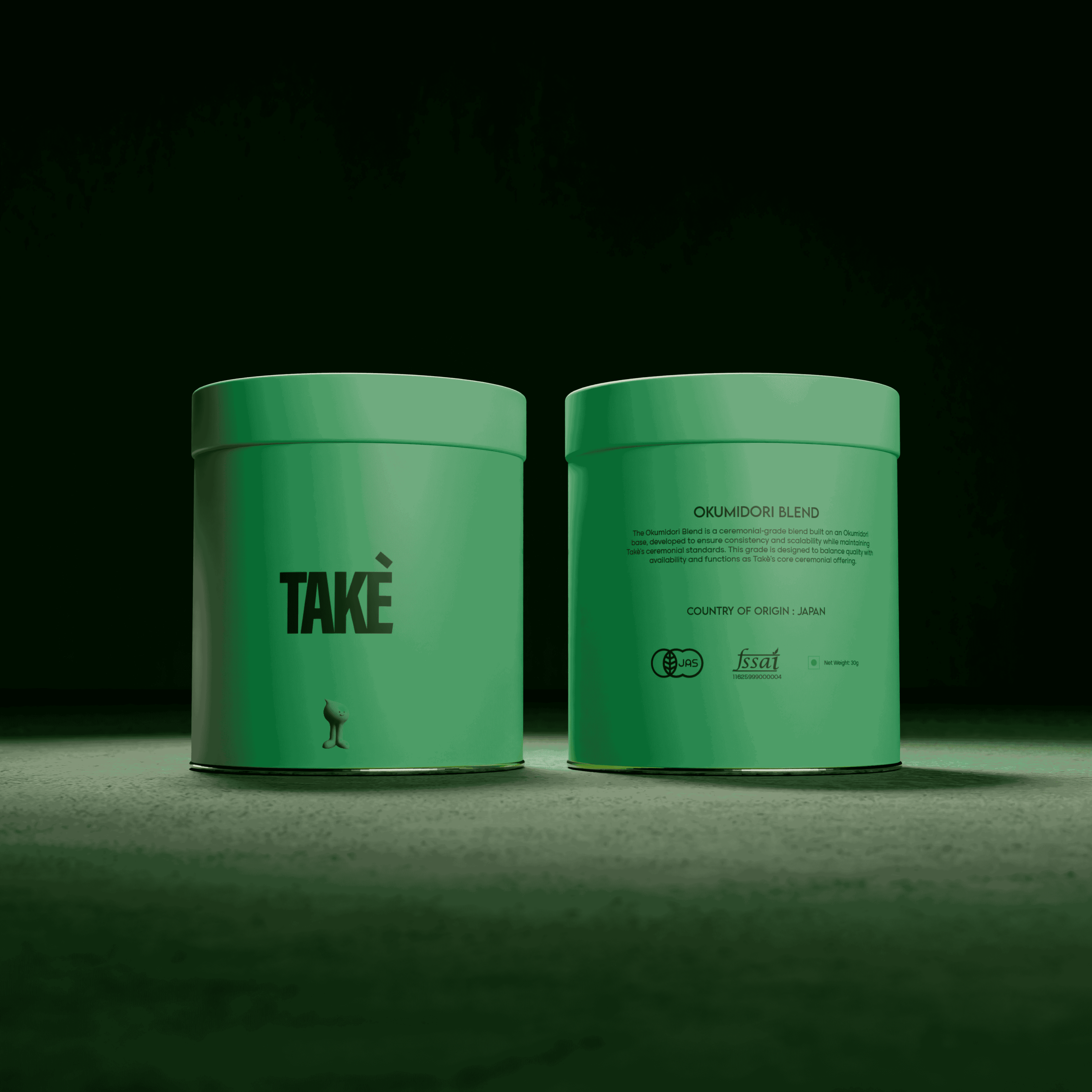 TAKÈ MATCHA OKUMIDORI BLEND - CEREMONIAL MATCHA
